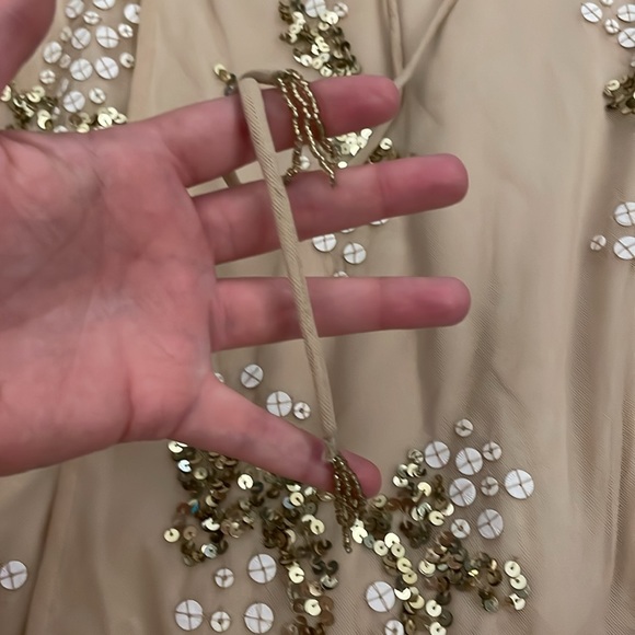 New Altar’d State sequin wrap mini dress - Picture 9 of 17